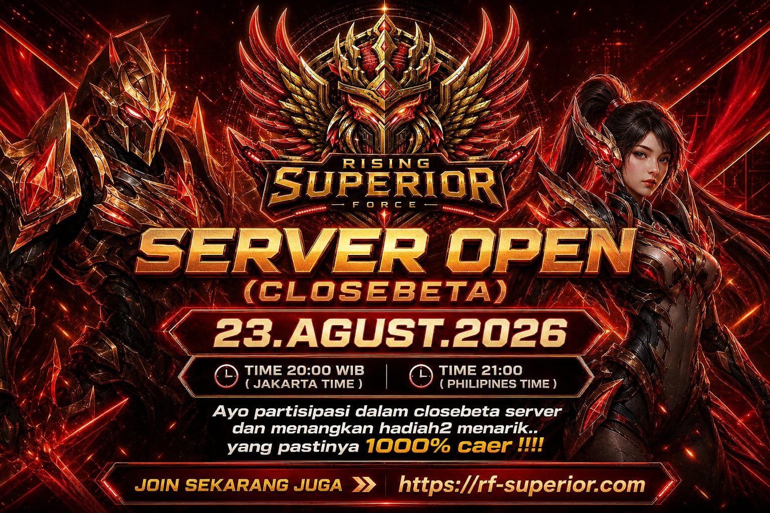 CLOSE BETA SCEDHULE